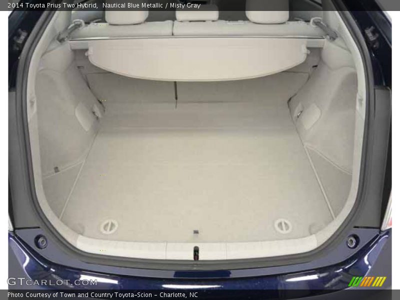 Nautical Blue Metallic / Misty Gray 2014 Toyota Prius Two Hybrid