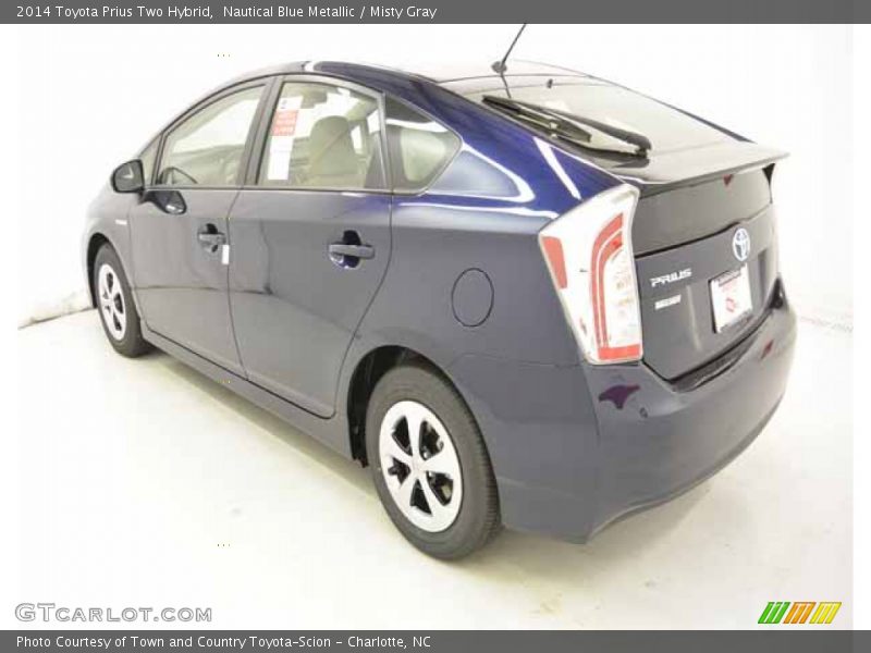 Nautical Blue Metallic / Misty Gray 2014 Toyota Prius Two Hybrid