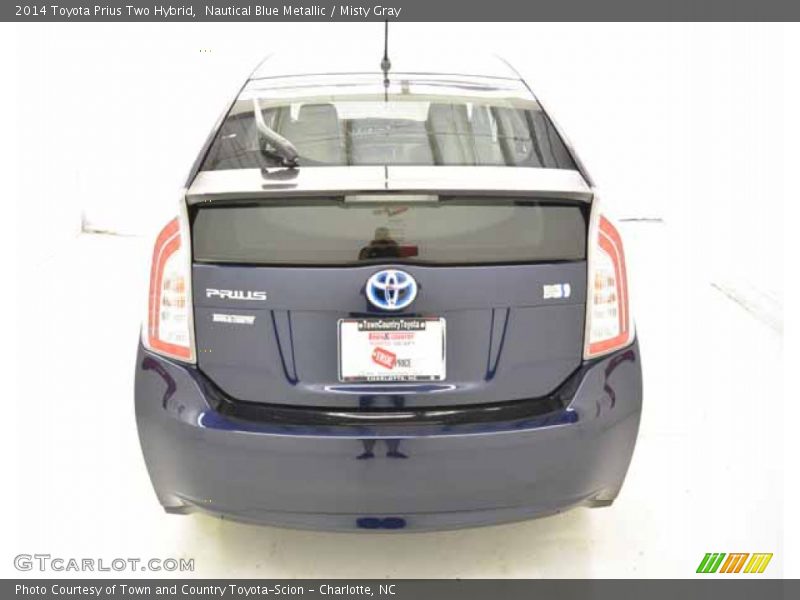 Nautical Blue Metallic / Misty Gray 2014 Toyota Prius Two Hybrid