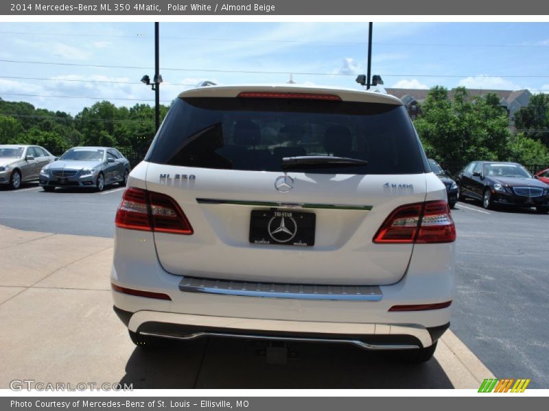 Polar White / Almond Beige 2014 Mercedes-Benz ML 350 4Matic