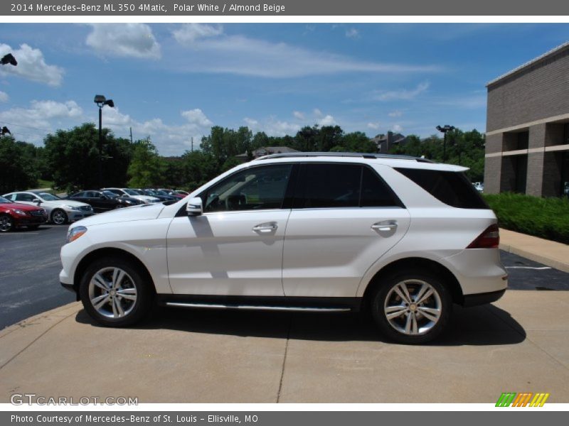 Polar White / Almond Beige 2014 Mercedes-Benz ML 350 4Matic