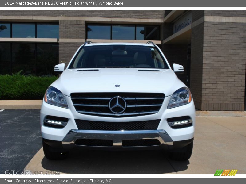 Polar White / Almond Beige 2014 Mercedes-Benz ML 350 4Matic
