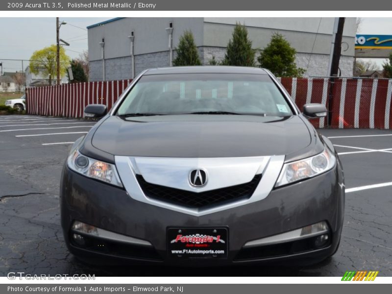 Polished Metal Metallic / Ebony 2009 Acura TL 3.5
