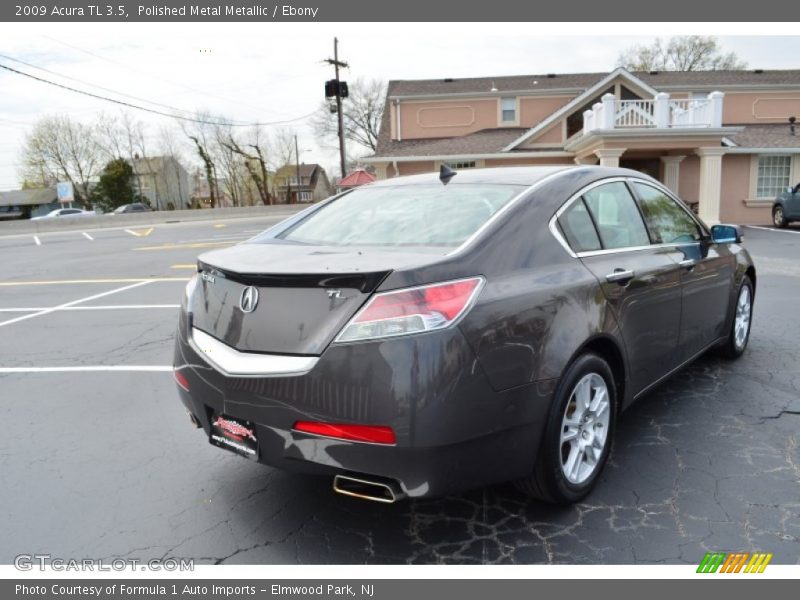 Polished Metal Metallic / Ebony 2009 Acura TL 3.5