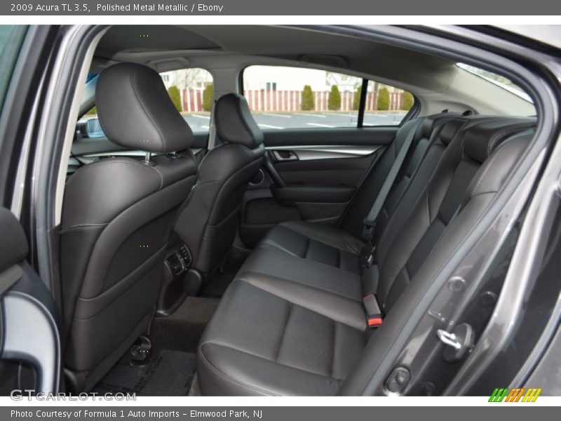 Polished Metal Metallic / Ebony 2009 Acura TL 3.5
