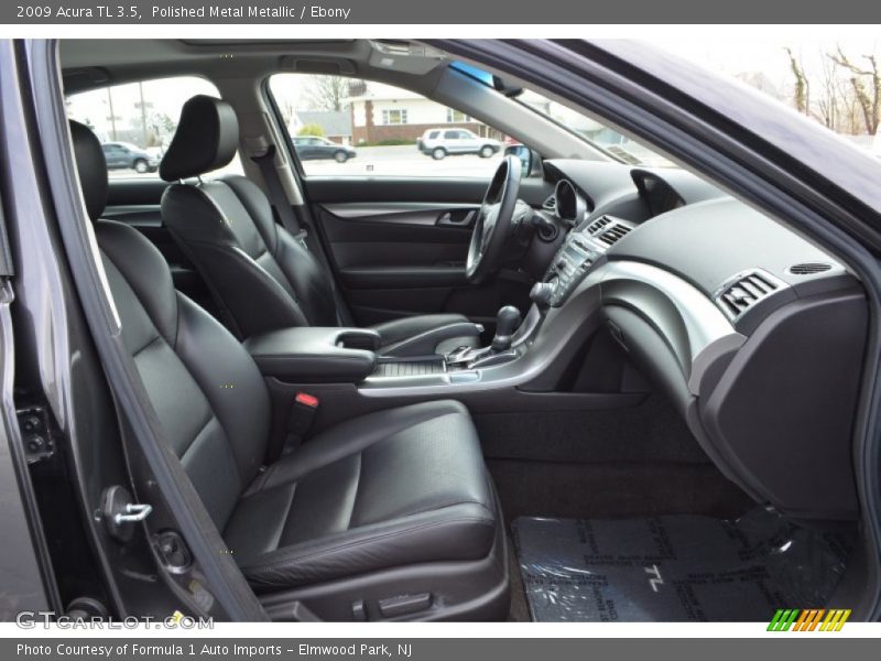 Polished Metal Metallic / Ebony 2009 Acura TL 3.5