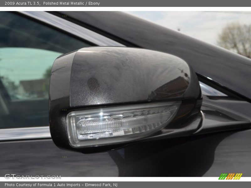 Polished Metal Metallic / Ebony 2009 Acura TL 3.5