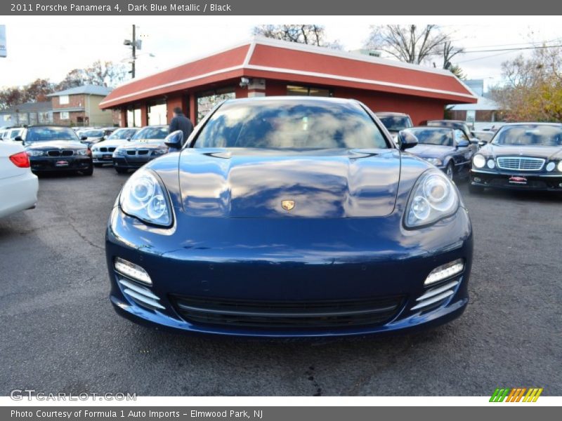 Dark Blue Metallic / Black 2011 Porsche Panamera 4