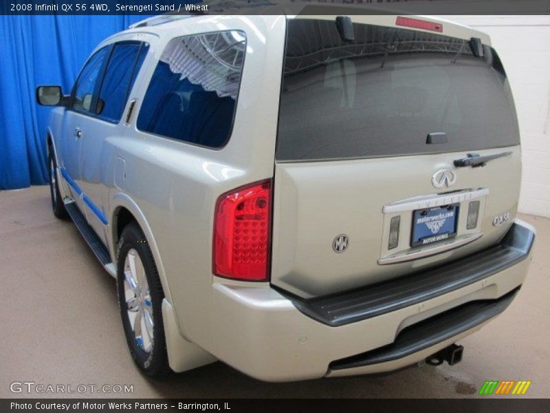 Serengeti Sand / Wheat 2008 Infiniti QX 56 4WD