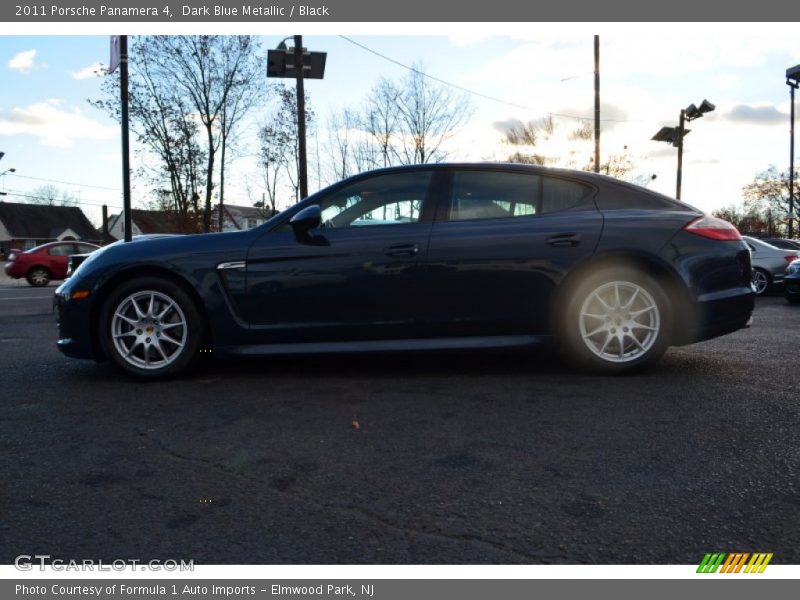 Dark Blue Metallic / Black 2011 Porsche Panamera 4