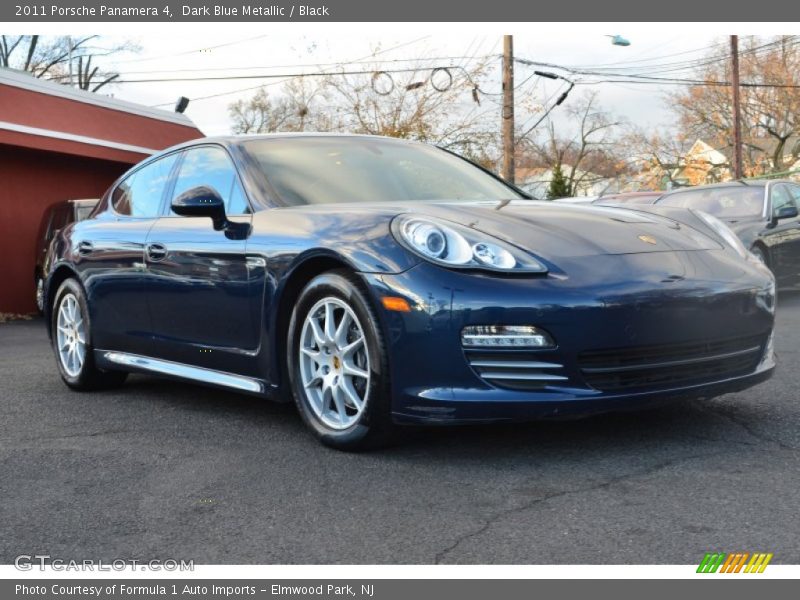 Dark Blue Metallic / Black 2011 Porsche Panamera 4