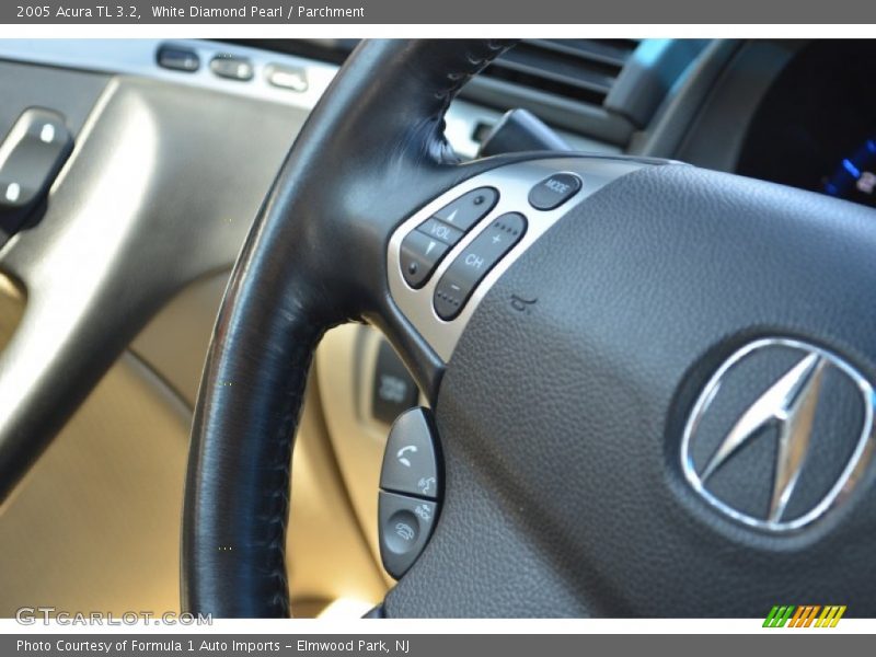 White Diamond Pearl / Parchment 2005 Acura TL 3.2