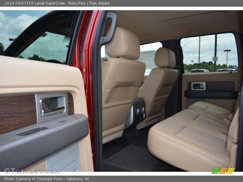 Ruby Red / Pale Adobe 2014 Ford F150 Lariat SuperCrew