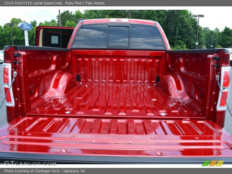 Ruby Red / Pale Adobe 2014 Ford F150 Lariat SuperCrew