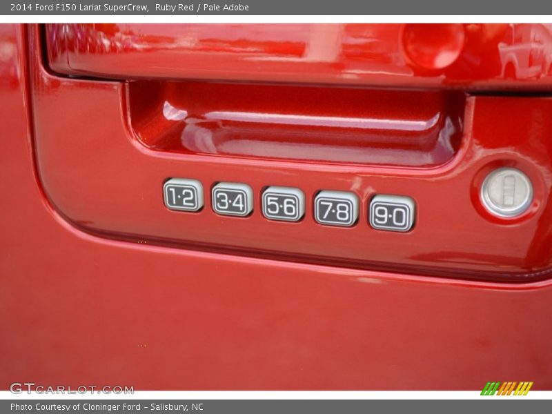 Ruby Red / Pale Adobe 2014 Ford F150 Lariat SuperCrew