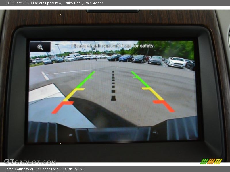 Ruby Red / Pale Adobe 2014 Ford F150 Lariat SuperCrew