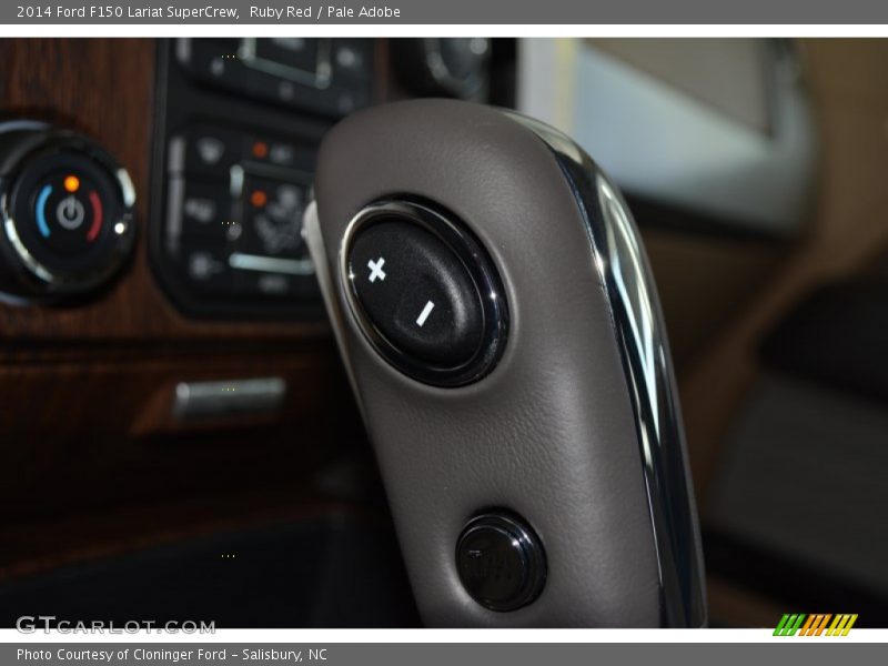 Ruby Red / Pale Adobe 2014 Ford F150 Lariat SuperCrew