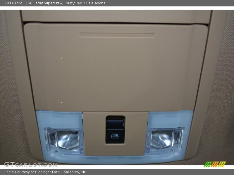 Ruby Red / Pale Adobe 2014 Ford F150 Lariat SuperCrew