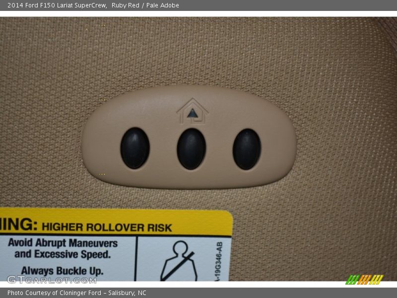 Ruby Red / Pale Adobe 2014 Ford F150 Lariat SuperCrew