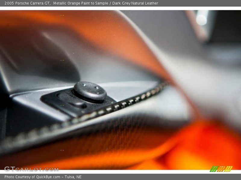 Metallic Orange Paint to Sample / Dark Grey Natural Leather 2005 Porsche Carrera GT