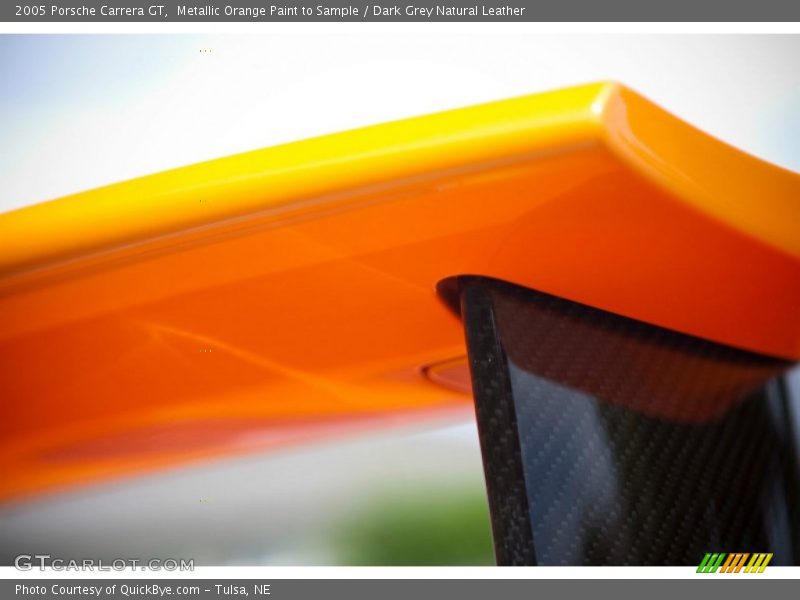 Metallic Orange Paint to Sample / Dark Grey Natural Leather 2005 Porsche Carrera GT