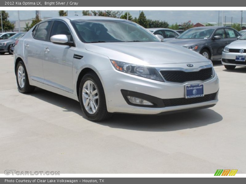 Bright Silver / Gray 2012 Kia Optima LX