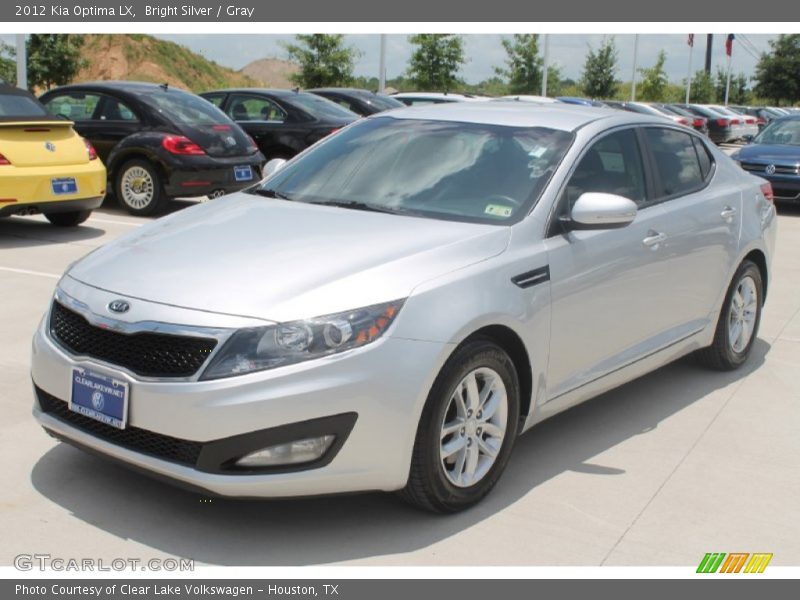Bright Silver / Gray 2012 Kia Optima LX