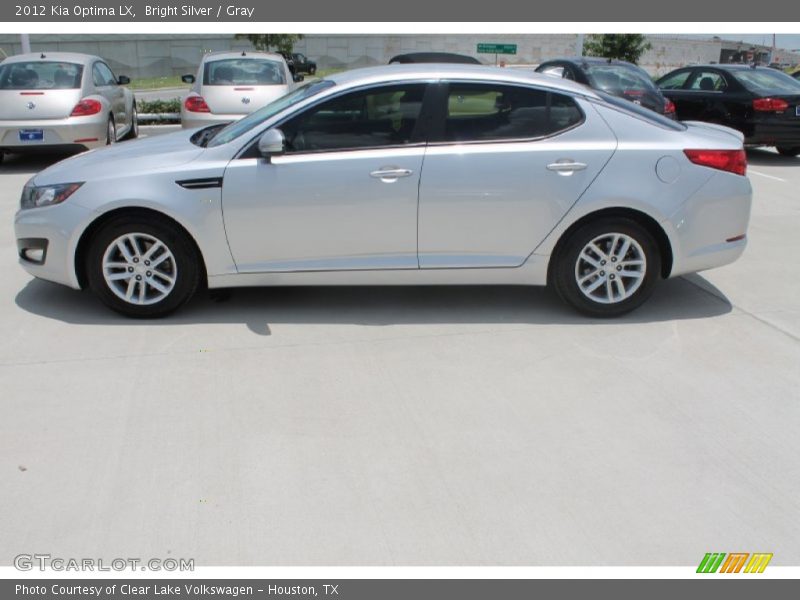 Bright Silver / Gray 2012 Kia Optima LX