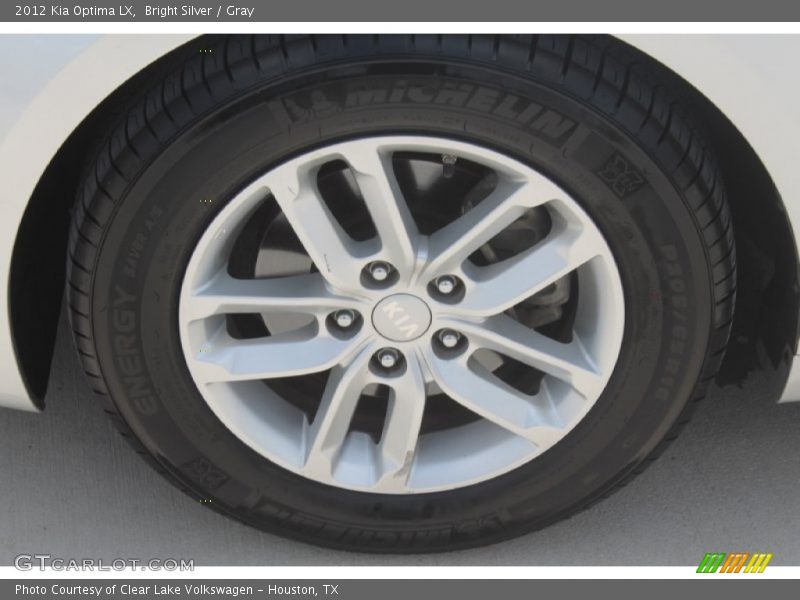 Bright Silver / Gray 2012 Kia Optima LX