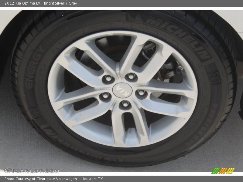Bright Silver / Gray 2012 Kia Optima LX
