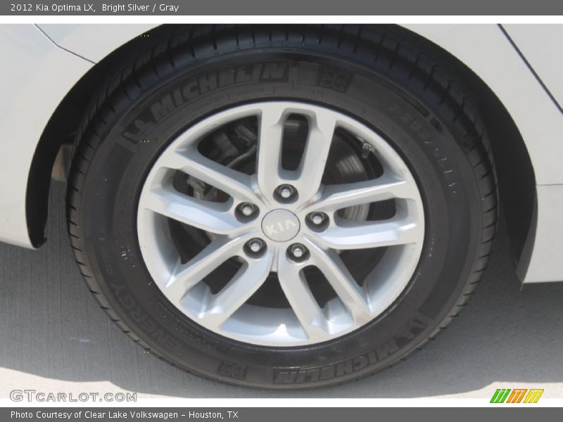 Bright Silver / Gray 2012 Kia Optima LX