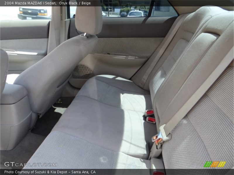 Onyx Black / Beige 2004 Mazda MAZDA6 i Sedan