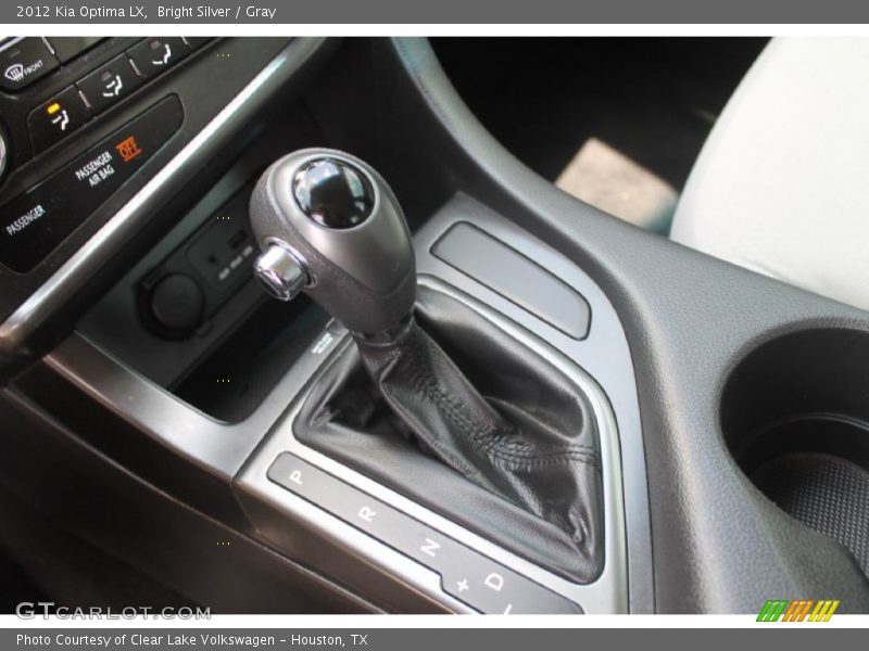 Bright Silver / Gray 2012 Kia Optima LX