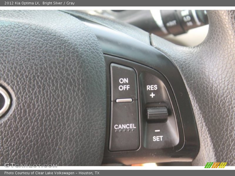 Bright Silver / Gray 2012 Kia Optima LX