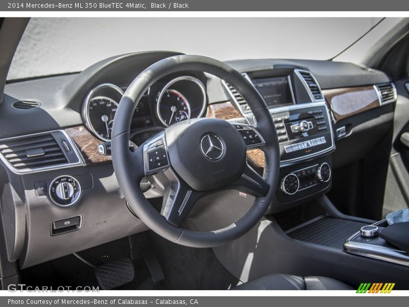 Black / Black 2014 Mercedes-Benz ML 350 BlueTEC 4Matic