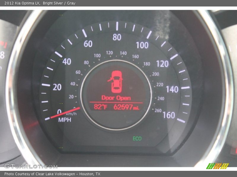 Bright Silver / Gray 2012 Kia Optima LX