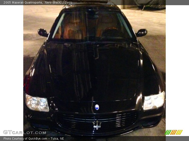 Nero (Black) / Cuoio 2005 Maserati Quattroporte