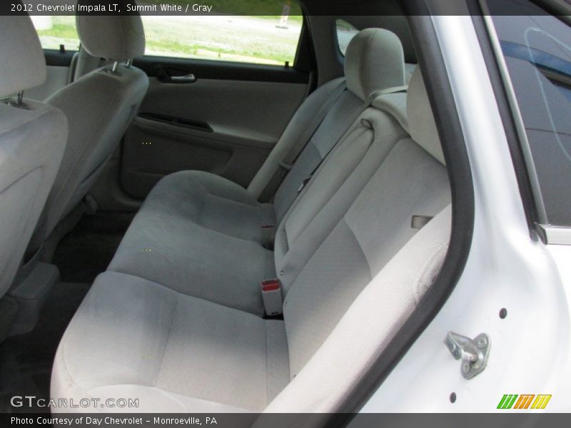Summit White / Gray 2012 Chevrolet Impala LT