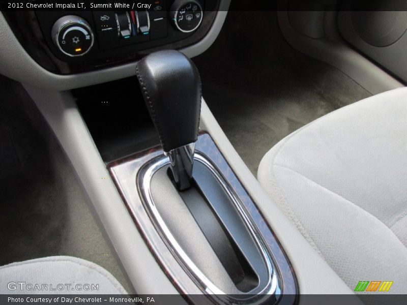 Summit White / Gray 2012 Chevrolet Impala LT