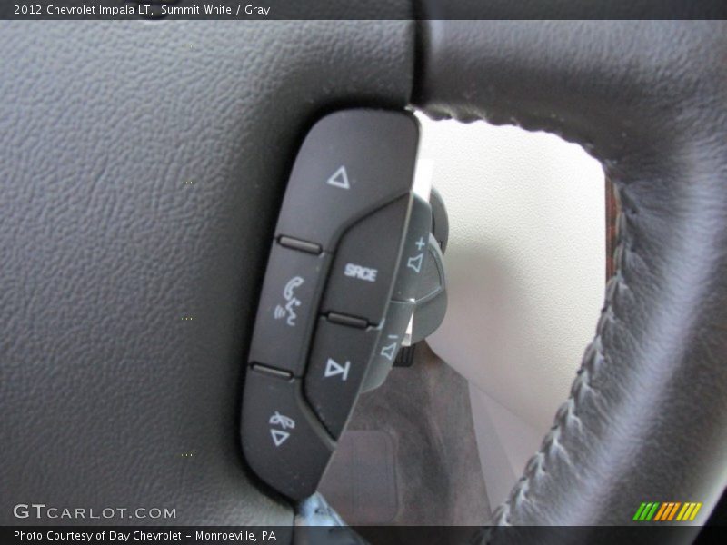 Summit White / Gray 2012 Chevrolet Impala LT