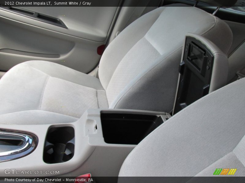 Summit White / Gray 2012 Chevrolet Impala LT