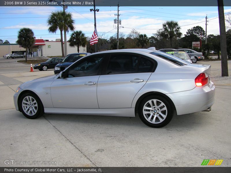 Alpine White / Black 2006 BMW 3 Series 325i Sedan
