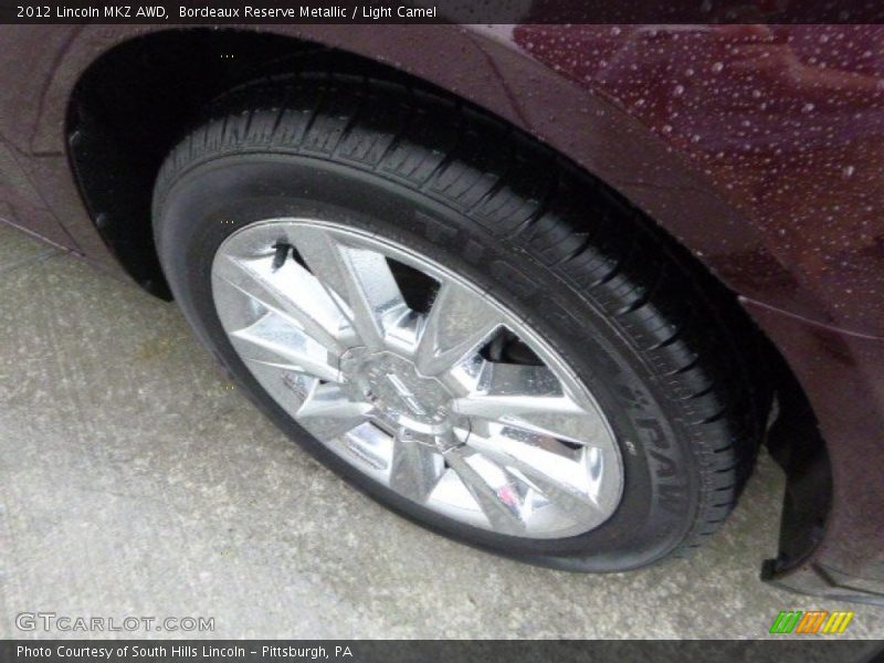 Bordeaux Reserve Metallic / Light Camel 2012 Lincoln MKZ AWD