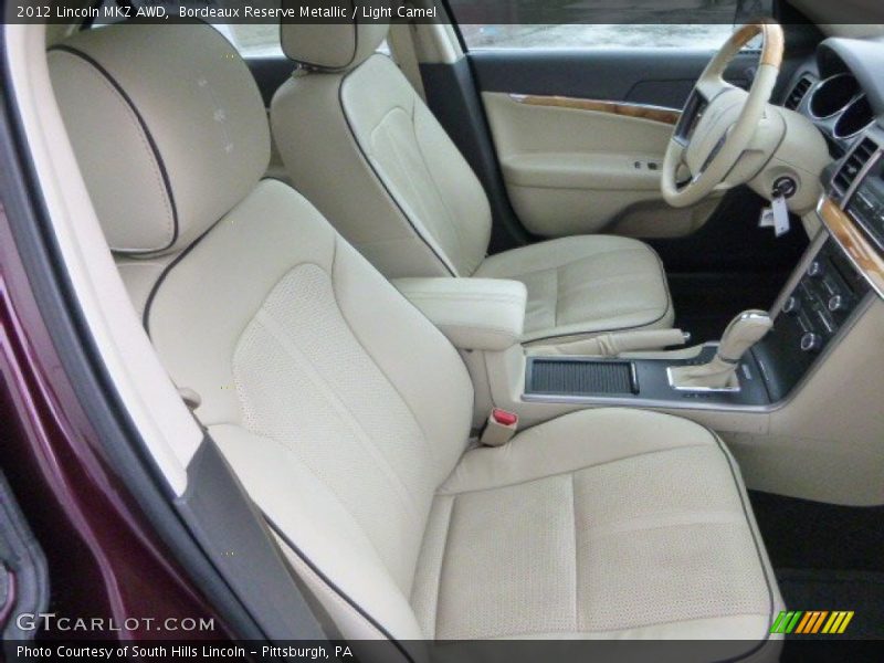 Bordeaux Reserve Metallic / Light Camel 2012 Lincoln MKZ AWD