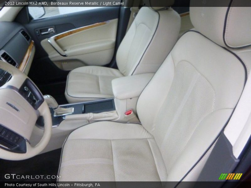Bordeaux Reserve Metallic / Light Camel 2012 Lincoln MKZ AWD