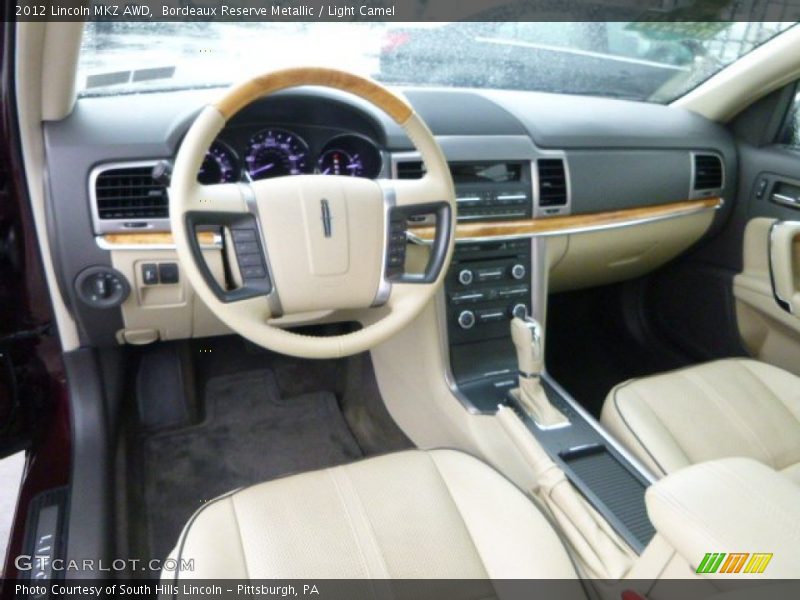 Bordeaux Reserve Metallic / Light Camel 2012 Lincoln MKZ AWD
