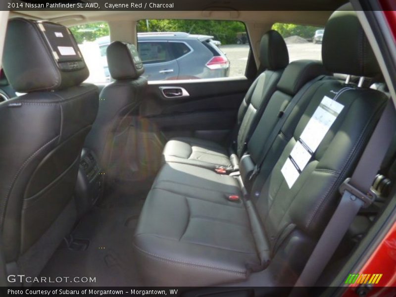 Cayenne Red / Charcoal 2014 Nissan Pathfinder SL AWD