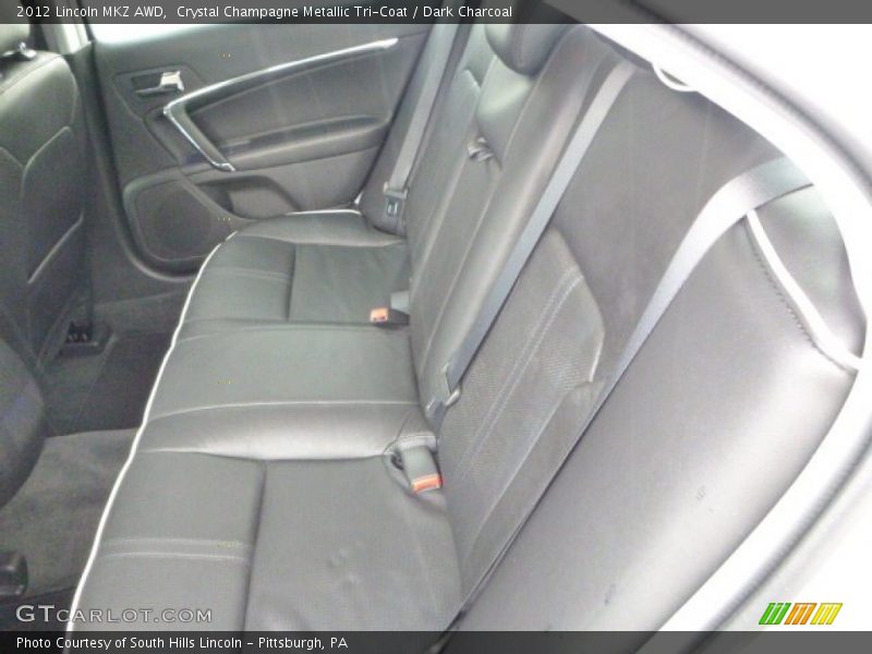 Crystal Champagne Metallic Tri-Coat / Dark Charcoal 2012 Lincoln MKZ AWD