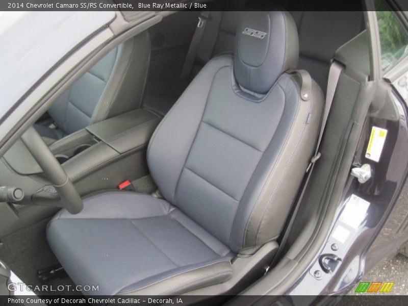 Front Seat of 2014 Camaro SS/RS Convertible