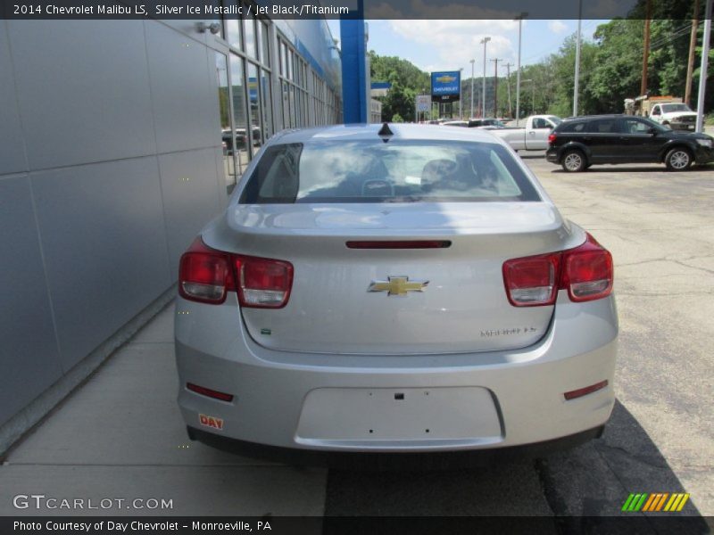 Silver Ice Metallic / Jet Black/Titanium 2014 Chevrolet Malibu LS